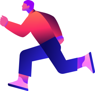 Hombre que corre PNG, SVG