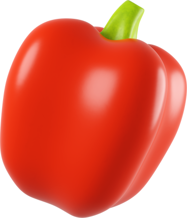 Красный сладкий перец в PNG, SVG