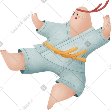 Karate man PNG, SVG