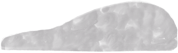 long gray watercolor hill like shape with a slope PNG, SVG