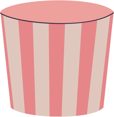 Pink bucket PNG, SVG