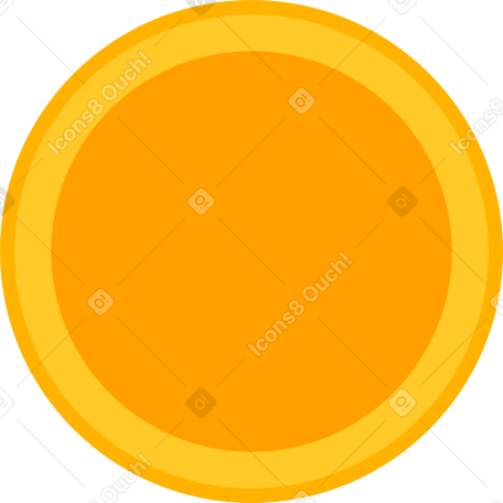 coin Illustration in PNG, SVG