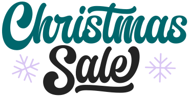 Анимированная иллюстрация надпись рождественская распродажа в GIF, Lottie (JSON), AE