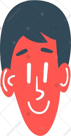 男孩的头 PNG, SVG