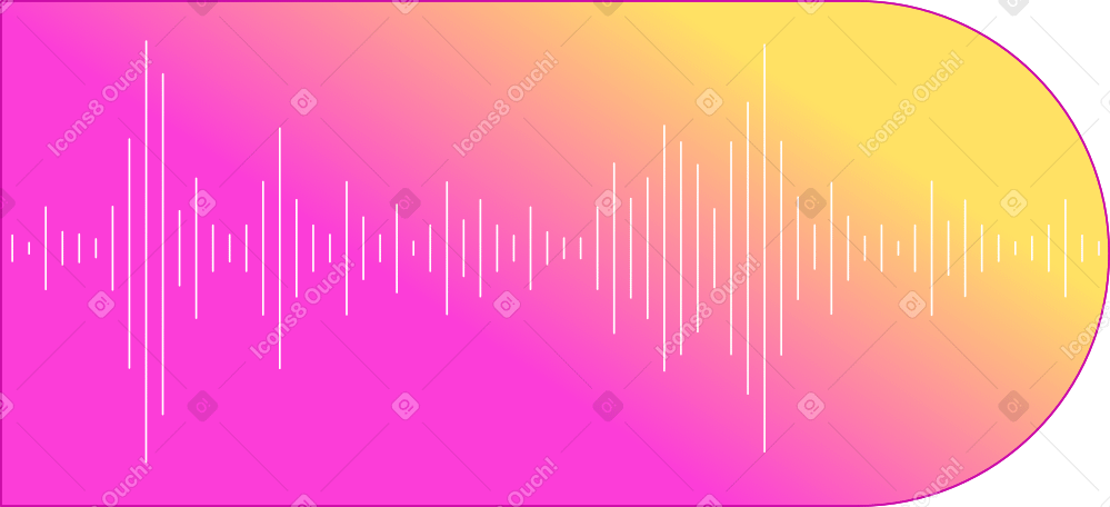 Registrazione del suono di sottofondo PNG, SVG