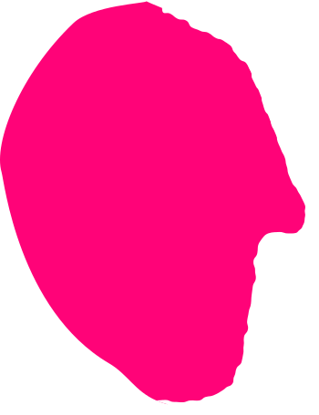 human head Illustration in PNG, SVG