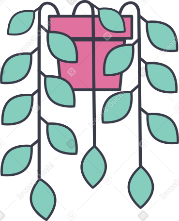 houseplant Illustration in PNG, SVG