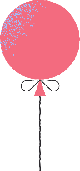 カラフルな風船 のpngとsvgでのイラスト イメージ