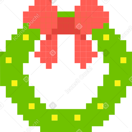 corona de navidad PNG, SVG