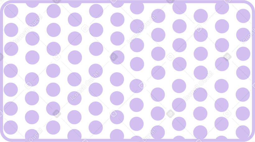 polka dot rectangle Illustration in PNG, SVG