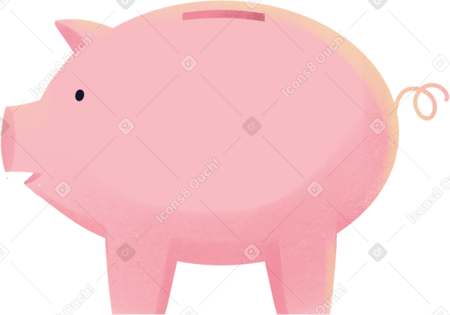 piggy bank в PNG, SVG