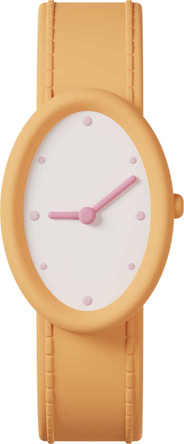 watch yellow PNG, SVG