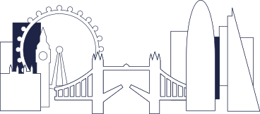 london background line PNG, SVG