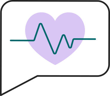 heart rate monitoring animated illustration in GIF, Lottie (JSON), AE