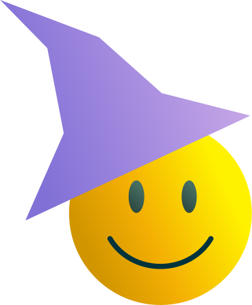 emoji with a magician's hat PNG, SVG