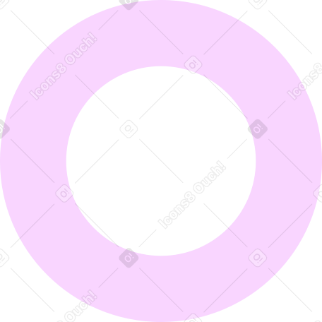 pink ring PNG, SVG