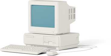 old pc PNG, SVG
