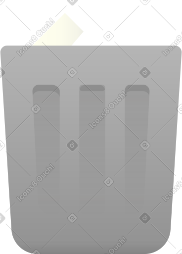 Trash bin PNG, SVG