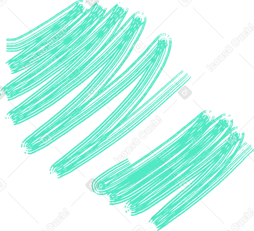 海蓝宝石装饰线条 PNG, SVG
