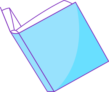 open blue book PNG, SVG