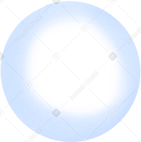 blue gardient circle PNG、SVG