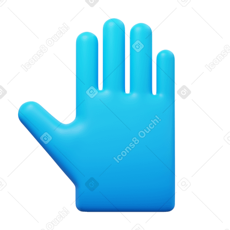 3D 橡胶手套 PNG, SVG