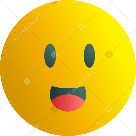 talking emoji Illustration in PNG, SVG