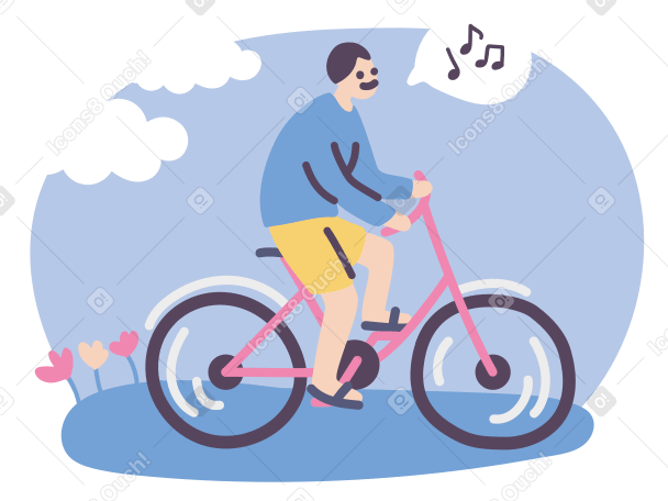 Cyclist PNG, SVG