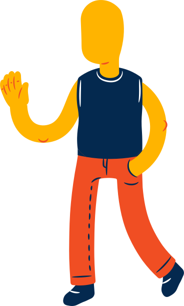 boy going PNG, SVG