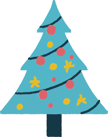 Christmas tree PNG、SVG