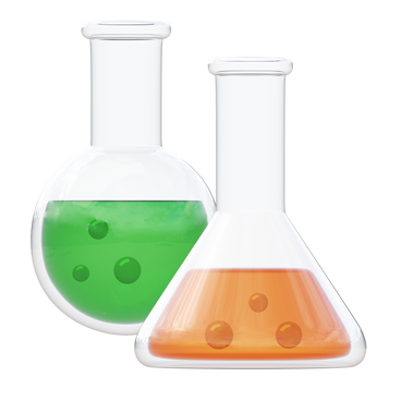 two flasks PNG, SVG