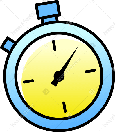 pocket watch stopwatch Illustration in PNG, SVG