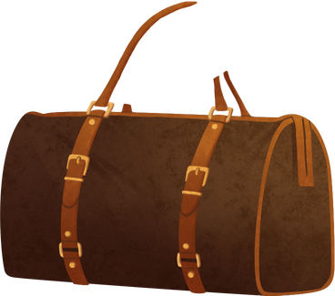 Travel bag PNG, SVG