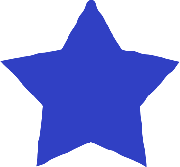 Stella blu PNG, SVG