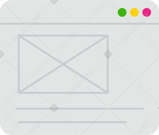 ventana del navegador PNG, SVG