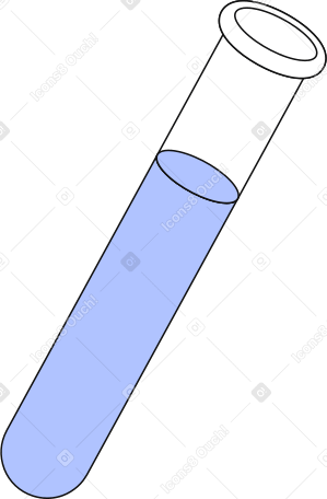 test tube Illustration in PNG, SVG