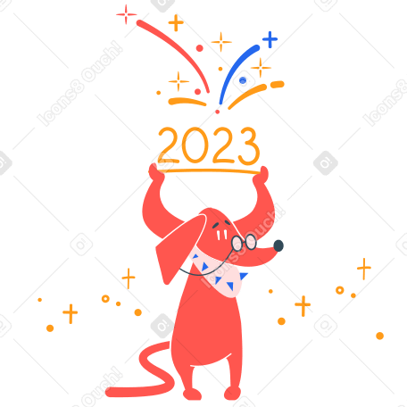 New year two thousand and twenty three PNG, SVG