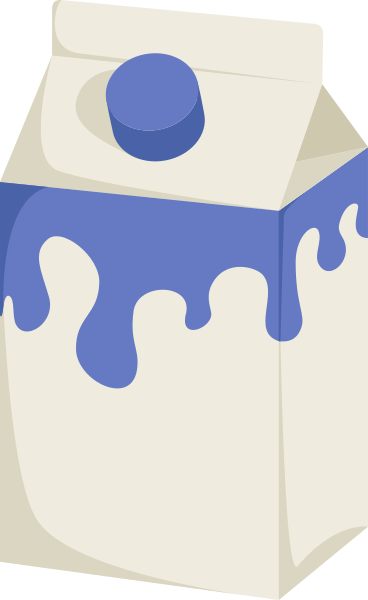 cartone del latte PNG, SVG