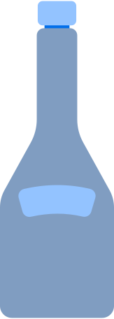 bottle Illustration in PNG, SVG