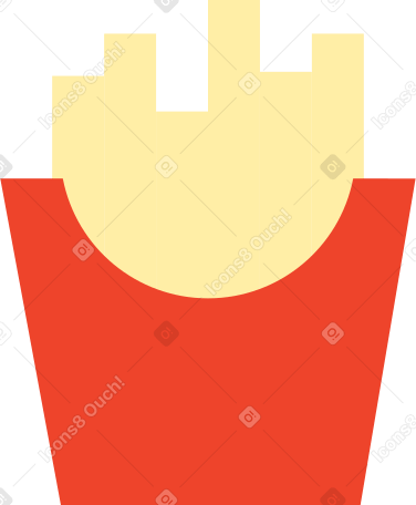 pommes frittes PNG, SVG