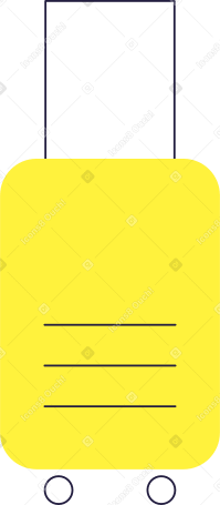 luggage Illustration in PNG, SVG