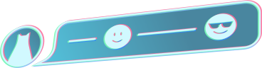 speech bubble with smile PNG, SVG