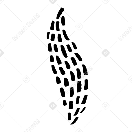 Feuille pointillée PNG, SVG