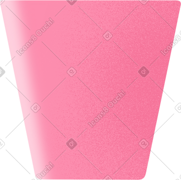 Pink plastic cup PNG, SVG