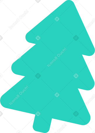 Verde abete PNG, SVG