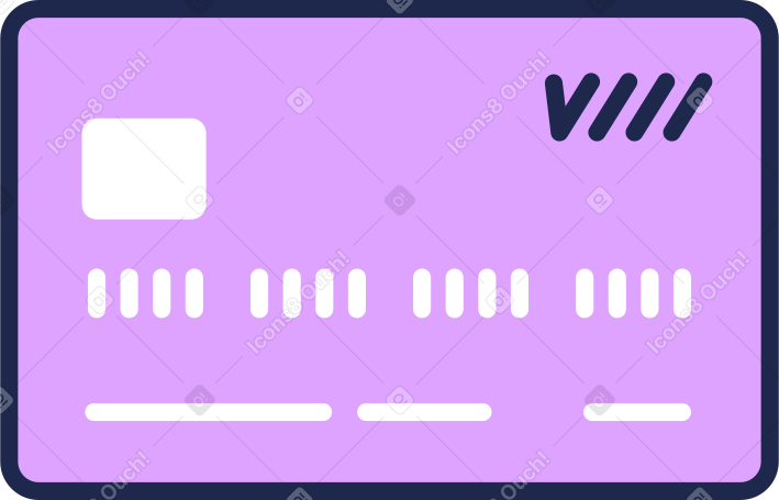 plastic bank card PNG, SVG