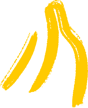Banana gialla PNG, SVG