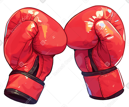 Боксерские перчатки в PNG, SVG