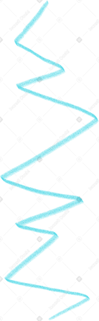 blue zigzag Illustration in PNG, SVG