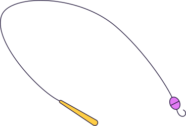 fishing rod PNG, SVG